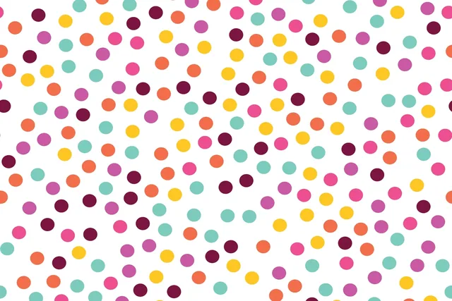 Dots photo booth backdrop